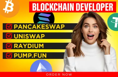 I will create crypto exchange website on evm, solana staking dapp, pump fun